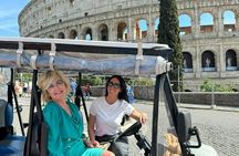 Tour privato delle chiese di Roma in golf cart