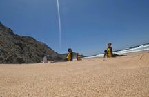 Beach surf lessons in Carrapateira