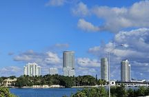 Double Decker sightseeing bus tour of Miami