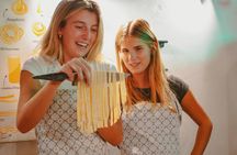 Pasta and tiramisu cooking class in Rome with recipes e-book