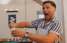 Pasta and tiramisu cooking class in Rome with recipes e-book