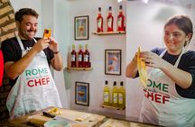 Pasta and tiramisu cooking class in Rome with recipes e-book
