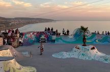 Surfer Vibes and Skate Park Sunset at Taghazout Village