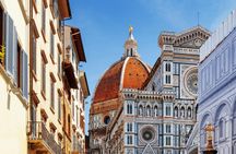 Ticket entrance to Galleria dell'Accademia and open bus Florence tour