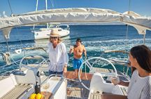 Cies Islands Cruise by Sailboat with Snorkel and Paddle Surf