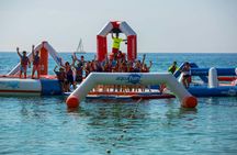Inflatable Water Park Adventure in the Sea of Salou