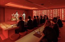 Traditional Zashiki Kaiseki meal with geisha performance