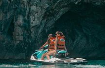 Cala en Basset and Cueva s'Argilau 1-hour jet ski tour