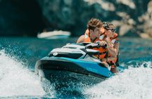 Cala en Basset and Cueva s'Argilau 1-hour jet ski tour