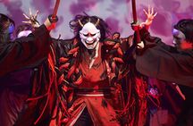 Japanese Show with Sword Fighting, Action and Dance