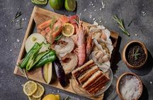 BBQ Assortment Plan at Blue Birds Rooftop Terrace in Osaka