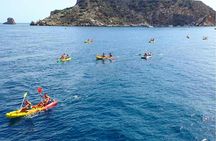 Medas Islands eco-kayak guided tour with swimming stop from L'Estartit