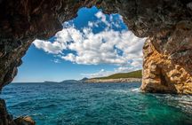Boka Bay tour with stops at Blue Cave and Zanjice Beach