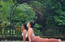 1-hour yoga class at Santi Mandala Villa and Spa Ubud
