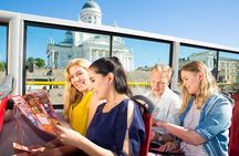 Helsinki hop on-hop off bus and city highlights cruise