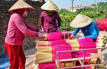 Half day Lang Huong colourful incense village from Hanoi