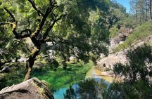 Waterfall, Lagoon and Old Village in Peneda-Gerês National Park