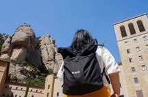 Millennium Montserrat tour with cog-wheel train and black Madonna