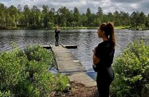 Stockholm: Nature Reserve Hiking Tour with Campfire Lunch
