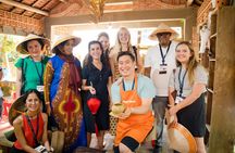 Interactive cultural tour at Thanh Ha pottery park and Tra Que village