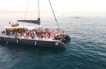 Sancti Petri Castle catamaran experience at sunset