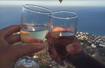 Hot air balloon ride at sunset with champagne in Mallorca