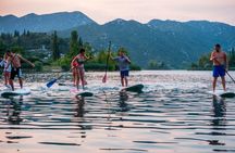 Stand-up paddleboard tour of Baćina Lakes