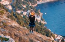 Zip line adventure and Pasjača Beach escape from Dubrovnik