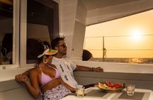 Cyprus Sunset Cruise Experience with Snack and Drinks