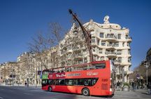 Barcelona hop-on hop-off bus tour with catamaran cruise