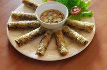 Food tasting with a local family in Hanoi