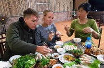 Food tasting with a local family in Hanoi