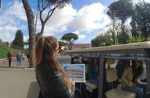 Rome's highlights 3-hour panoramic luxury golf cart tour