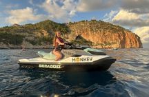 Exclusive jet ski adventure at sunset in Mallorca