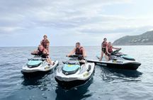 Exclusive jet ski adventure at sunset in Mallorca