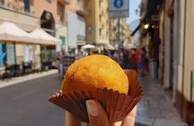 Sicilian food and wine walking tour in Taormina with a local