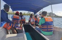 Glass-bottom boat tour to San Andres aquarium and mangroves
