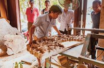 4x4 tour Hoian village and clay making