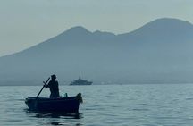 Naples coastline cruise with historic sightseeing and swimming break