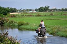Traditional basket boat and 4x4 tour in Bay Mau Coconut Forest