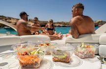 Half-day private cruise to Ibiza's stunning beaches from San Antonio