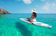 Private sunset cruise to Ibiza's stunning beaches from San Antonio