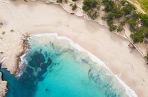 Private sunset cruise to Ibiza's stunning beaches from San Antonio