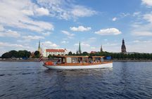 Riga by canal sightseeing boat tour
