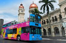 Hop-on hop-off sightseeing bus tour in Kuala Lumpur
