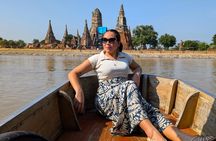 Bangkok Day Trip to Ayutthaya with Private Boat Tour