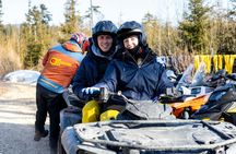 Snowmobile or quad ride and thermal pools day trip from Zakopane