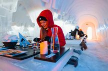 SnowHotel 3-course dinner in Rovaniemi with transfer