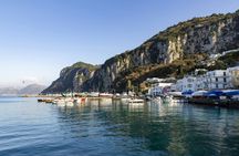 Full-day shared tour of Capri Island and Pompeii ruins from Naples