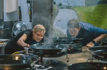 Paella cooking class with central market tour